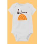 Unisex Bebek Beyaz Organik Baskılı Pamuklu Body LMN88743P, 2-4 Yaş