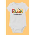 Unisex Bebek Beyaz Organik Baskılı Pamuklu Body LMN954433N, 1 Yaş