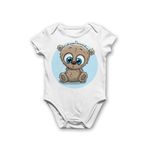 Unisex Bebek Body Kısa Kollu 1007r, 1 Yaş