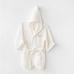 Unisex Bebek Bornoz – Yumuşak ve Emici Bebek Bornozu