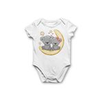 Unisex Bebek Kısa Kollu Body 1007h, 3 Yaş