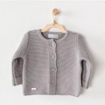 Unisex Bebek Örme Ceket – Yumuşak ve Şık Örgü Bebek Ceketi - Çok Renkli - 3 - 6 Ay