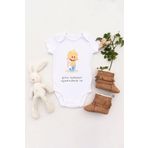 Unisex Bebek Şunu Içmeden Uçamıyorum Ya Baskılı Body Zıbın, 3 Yaş