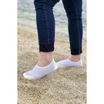 Unisex Beyaz Kalın Tabanlı Rahat Ortopedik Plaj Havuz Bahçe Deniz Ayakkabısı BEACH-0735 - 36-37