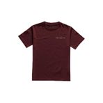 Unisex Bordo T-shirt Korku Film Friends Halloween Cadılar Bayramı Minimal Ön Baskılı Tişört Bordo