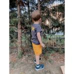 Unisex Çocuk Hardal Şort - 2 - 3 Yaş - 01S-Sarı