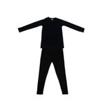 Unisex Çocuk Siyah Termal Alt Üst Takım D135-d136, siyah, 11-13 Yaş, 2023BON135136d3