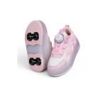 Unisex Çocuk Spor Ayakkabı Akıllı Bağcıklı Çıkarılabilen Patenli Işıklı Rahat Sneaker 030