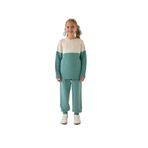 Unisex Çocuk Triko Takım – Kazak ve Alt/İkili Set/Rahat Kalıp 9-10 Yaş/Mint