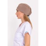 Unisex Düz Vizon Hemşire Doktor Aşçı Hastane Saç Bonesi