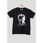 unisex genç yetişkin bayrak ay yıldızlı ve atatürklü 23 nisan 29 ekim 10 kasım gösteri t-shirt - Siyah - 2XL