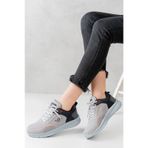 Unisex Gri Spor Ayakkabı