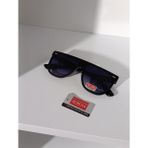 Unisex Guüneş Gözlüğü Yuvarlak Çerçeve - Siyah