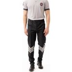 Unisex Güvenlik Kıyafeti Km Pantolon Reflektörlü Cepli Dayanıklı Kumaş Özel Güvenlik Personel Pantolonu - Füme - 60