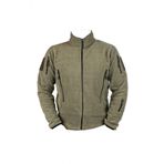 Unisex Haki Yeşil 5 Cepli Polar Mont