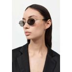 Unisex Ince Metal Oval Güneş Gözlüğü - 100% Doğal Asetat ve Yüksek Kalite Lensler - Çok Renkli