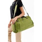 Unisex Kabin Boy Çapraz Askılı Omuz Çantası Seyehat Spor Çantası Hafif Paraşüt Kumaş 44*29 cm - Yeşil
