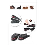 Unisex Kadın Erkek Için Hava Yastıklı 5 cm Boy Uzatıcı Tabanlık Spor Günlük Ayakkabı Pedi Astarı
