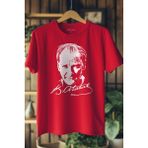 Unisex Kırmızı Tişört Mustafa Kemal Atatürk 23 Nisan 19 Mayıs Baskılı T-Shirt Regular Fit - Siyah - XL
