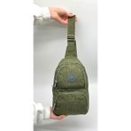 Unisex Krinkıl Su Geçirmez Modern Body Bag Çapraz Omuz Çantası 3300 Haki