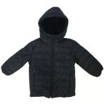Unisex Lacivert İçi Peluş Kapitoneli Mont