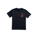 Unisex Lacivert T-shirt Basketbol Spor Basketball Chicago Yazı Minimal Ön Baskılı Tişört Lacivert