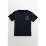 Unisex Lacivert T-Shirt Batman Joker Kara Şovalye Dark Knight Film Minimal Ön Baskılı Tişört - XL