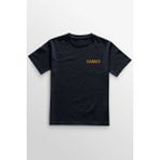Unisex Lacivert T-Shirt Demon Slayer Zenitsu Anime Tanjiro Nezuko Kısa Kollu - XL