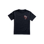 Unisex Lacivert T-shirt Muay Thai Fight The Art Of Fighting Dövüş Minimal Ön Baskılı Tişört Lacivert