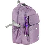 Unisex Lise Sırt Çantası Ortaokul Sırt Çantası 45*32 cm Anahtarlık Hediyeli - Lila