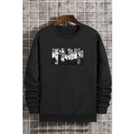 Unisex Naruto Bisiklet Yaka Sweatshirt