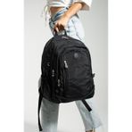 Unisex Okul Çantası Klinkır Kumaş Günlük Sırt Çantası 40*30 Cm Çok Cepli Hafif Yağmur Geçirmez