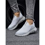 Unisex Ortopedik Bağcıksız Triko Spor Ayakkabı-Buz
