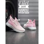 Unisex Ortopedik Yumuşak Taban Günlük Yazlık Sneaker Spor Ayakkabı - Pembe