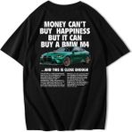 Unisex Oversize Bmw M4 T-Shirt - Siyah - L