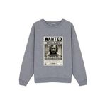 Unisex Oversize Sweatshirt HARRY POTTER WANTED Gri S
