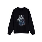 Unisex Oversize Sweatshirt Star Wars Mandalorian Bo-Katan of Clan Kyrze Siyah 2XL