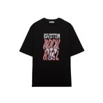 Unisex Oversize T-shirt LED ZEPPELIN Siyah L