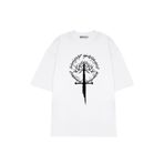 Unisex Oversize T-shirt LORD_OF_THE_RINGS 1 Beyaz L