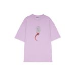 Unisex Oversize T-shirt Venom Lila L