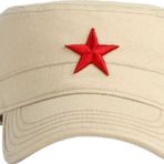 Unisex Pamuklu Yıldızlı Castro Şapka