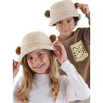 Unisex Peluş Kulaklı Balıkçı Şapka