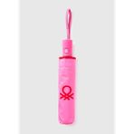Unisex Pembe Otomatik Mekanizmalı Şemsiye