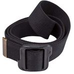 Unisex Plastik Tokalı Siyah Anti Alerjik Taktikal Tarz Bez Kemer 110cm