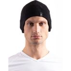 Unisex Rüzgar Geçirmez Kışlık Kulaklı Polar Bere Kulaklı Rüzgar Geçirmez - Standart - Siyah - STD