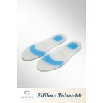 Unisex Silikon Jel Tabanlık – Ayak Ağrısı Önleyici - Topuk Dikeni Destekli Taban - 43 - 44