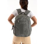 Unisex Sırt Çantası 40*30 Cm Okul Çantası Günlük Spor Çantası Klinkır Kumaş Hafif Çok Cepli Su İtici