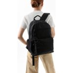 Unisex Sırt Çantası Paraşüt Kumaş Hafif Çok Cepli Yağmur Itici Kumaş 40*28 cm 571 Collection - 40 x 28 cm - Siyah