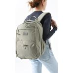 Unisex Sırt Çantası Paraşüt Kumaş Hafif Çok Cepli Yağmur Itici Kumaş 42*28 cm 571 Collection - 42 x 28 cm - Bej