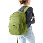 Unisex Sırt Çantası Paraşüt Kumaş Hafif Çok Cepli Yağmur Itici Kumaş 42*28 cm 571 Collection - 42 x 28 cm - Yeşil